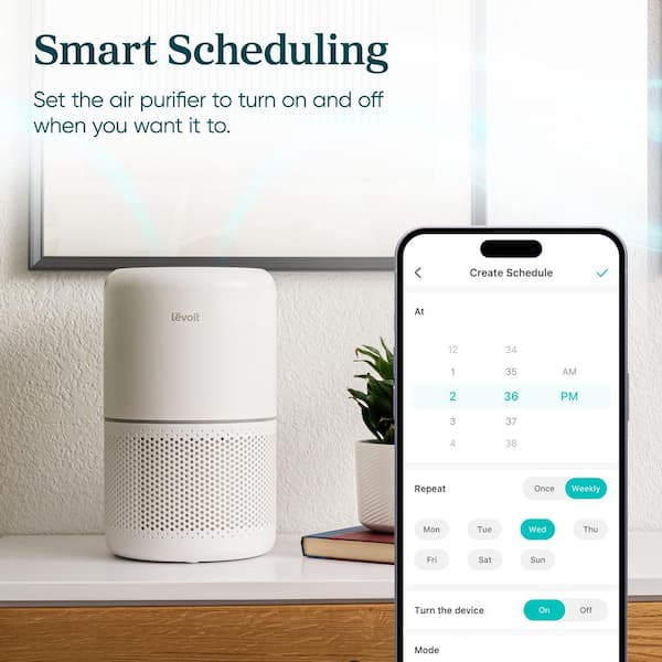 【美品】 Levoit VeSync Core 300S True HEPA Levoit Core 300S-P Smart Air Purifier - VeSync Store