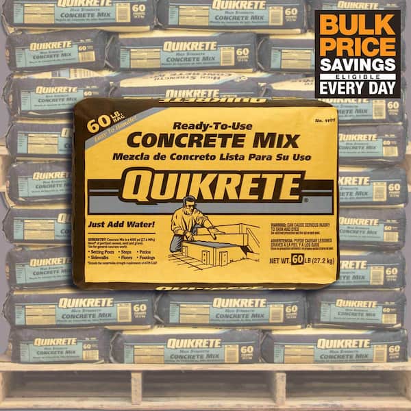60 lb. Concrete Mix Truckload (840 Bags/Truck)
