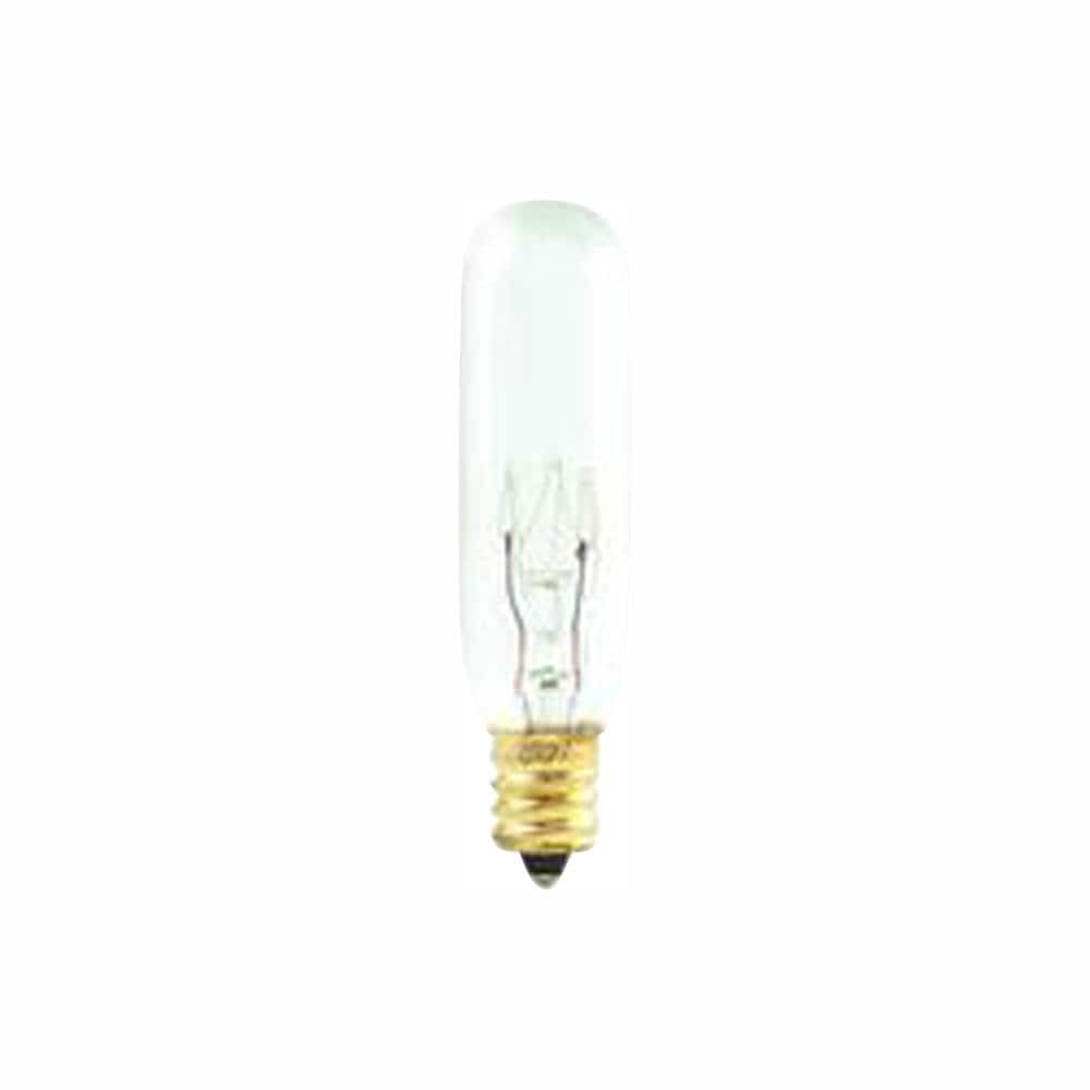 15-Watt T6 Clear Dimmable (E12) Candelabra Screw Base Warm White Light Inca