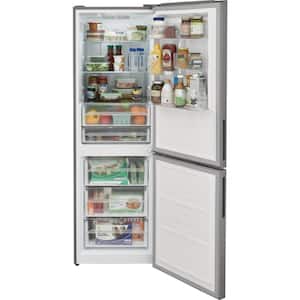 11.5 cu. ft. Bottom Freezer Refrigerator in Brushed Steel