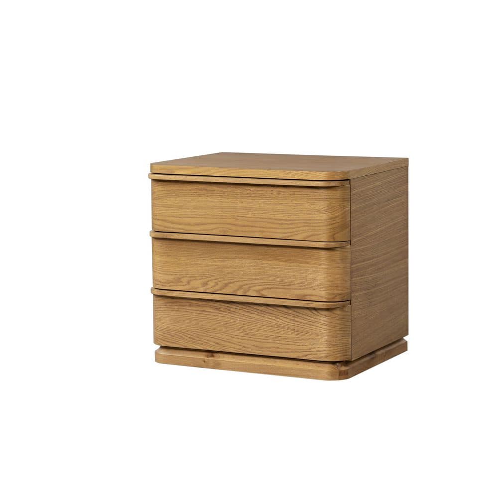 Sojourn Oak 3 Drawer 26 in. W Nightstand price history on PriceWatchPro