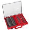 Milwaukee 36-Pc. SHOCKWAVE Impact Duty Socket Set with Packout Organizer,  3/8in. Drive, SAE/Metric, Model# 49-66-6805