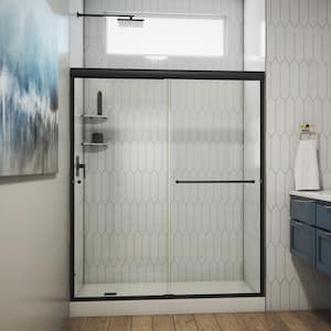 ANZZI 72 x 60 inch Framed Shower Door in Brushed Nickel, Halberd Water  Repellent Glass Shower Door with Seal Strip Parts, Easy Gilde Rollers  Sliding Shower Door, SD-AZ052-02BN 