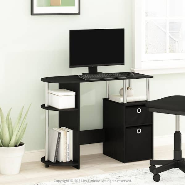 Furinno jaya compact computer deals study desk