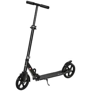 Folding Kick Scooter for 12-Years and Up for Adults and Teens, Push Scooter with 3-Level Height Adjustable Handlebar
