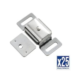 JQK Magnetic Door Catch, Heavy Duty Magnet Latch Cabinet Catches for  Cabinets Shutter Closet Furniture Door, Stainless Steel 90 lbs Silver (2  Pack)