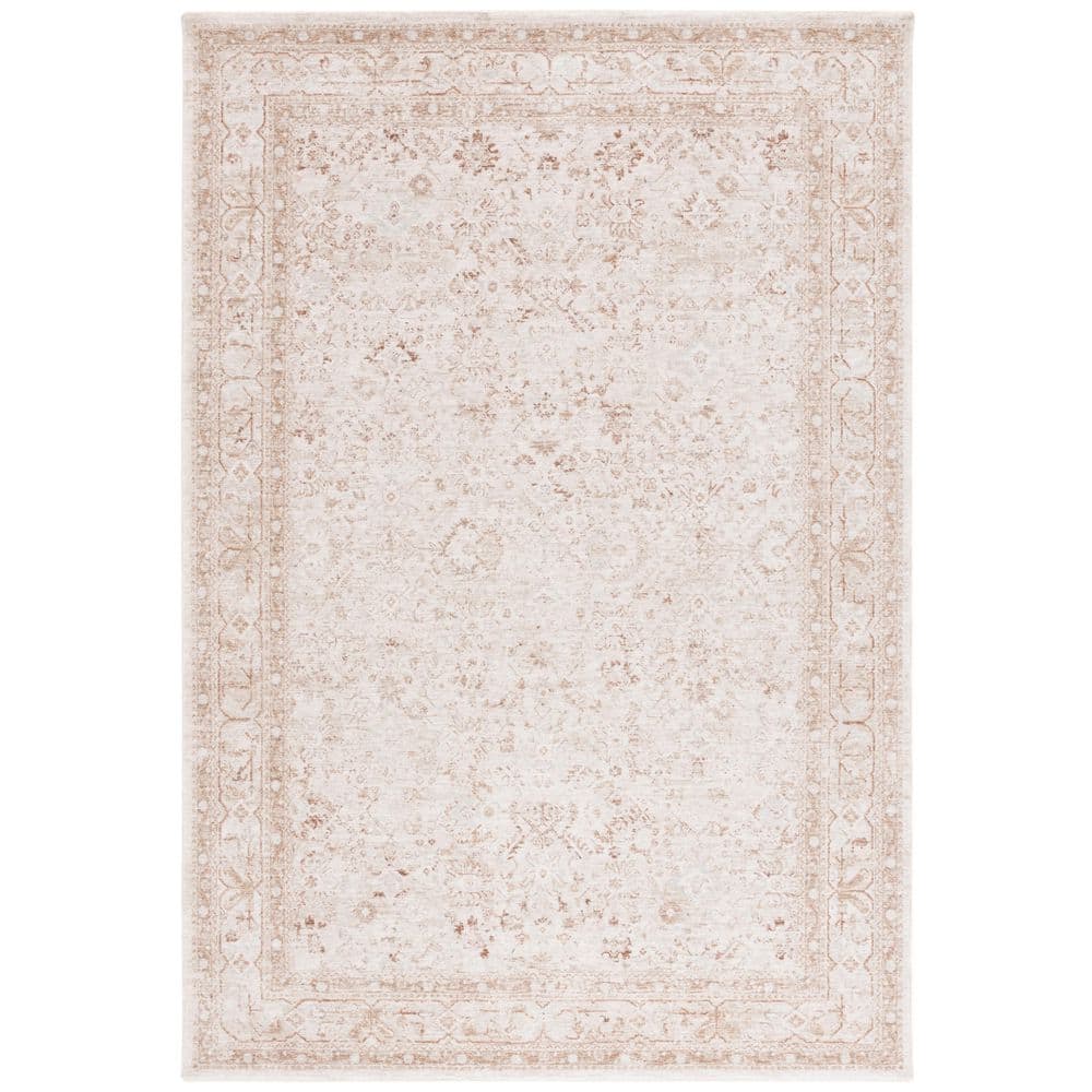Crescent 8 ft. x 10 ft. Ivory/Beige Distressed Oriental Area Rug price history on PriceWatchPro