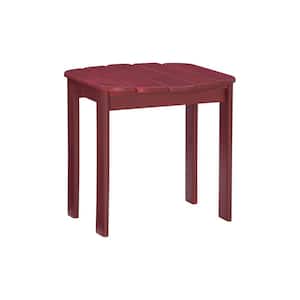 Shelly Adirondack Red End Table