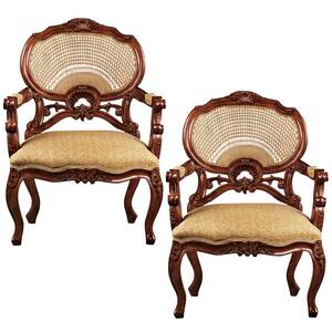 Chateau Marquee Cherry Mahogany Occasional Chair (Set of 2)
