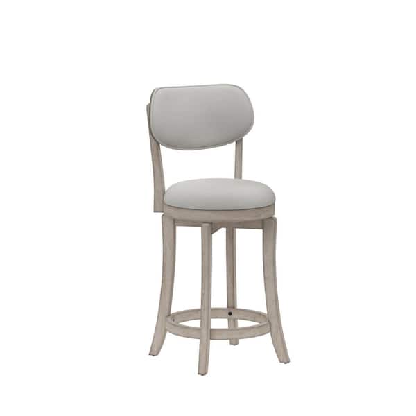 Hillsdale Furniture Sloan 25.25 in. Aged Gray Counter Stool