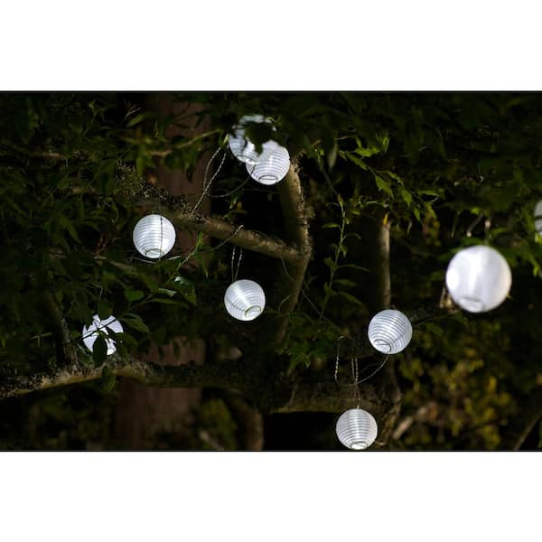 Garden Solar Lights Bright 10 String Flip Flops Outdoor Living Lighting 