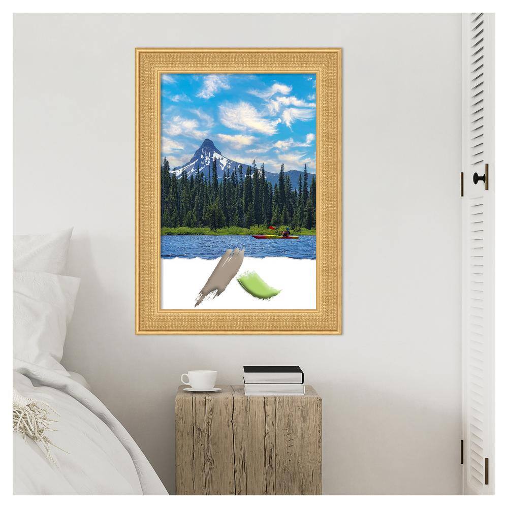 Trellis Gold 20x30 Wood Wall Picture Frame