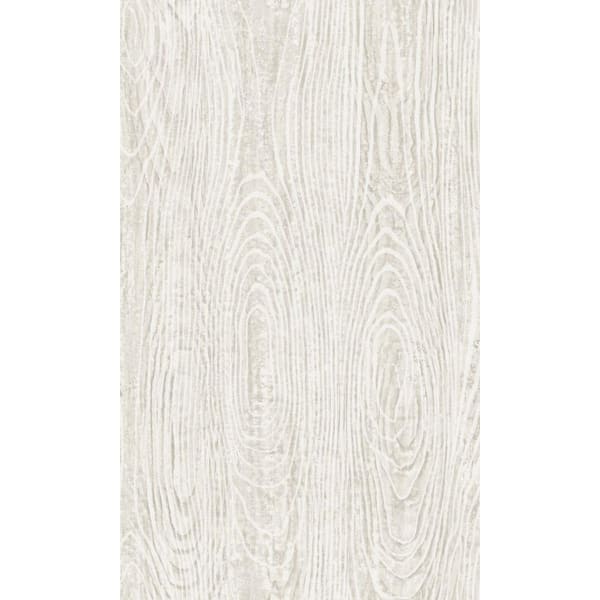 Walls Republic Ivory White Wooden Planks With Wood Grain Print Non Woven Non-Pasted Textured Wallpaper 57 sq. ft.