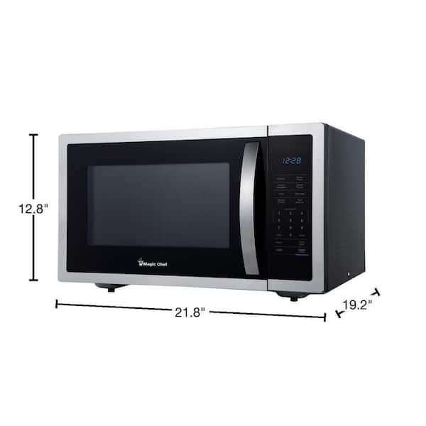 Hamilton Beach 1.6 cu. ft. Sensor Cook Countertop Microwave Oven, 1100  Watts, Stainless Steel