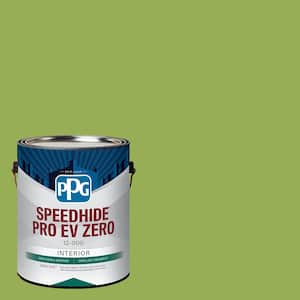 SPEEDHIDE Pro-EV Zero 1 gal. PPG1222-6 Asparagus Semi-Gloss Interior Paint