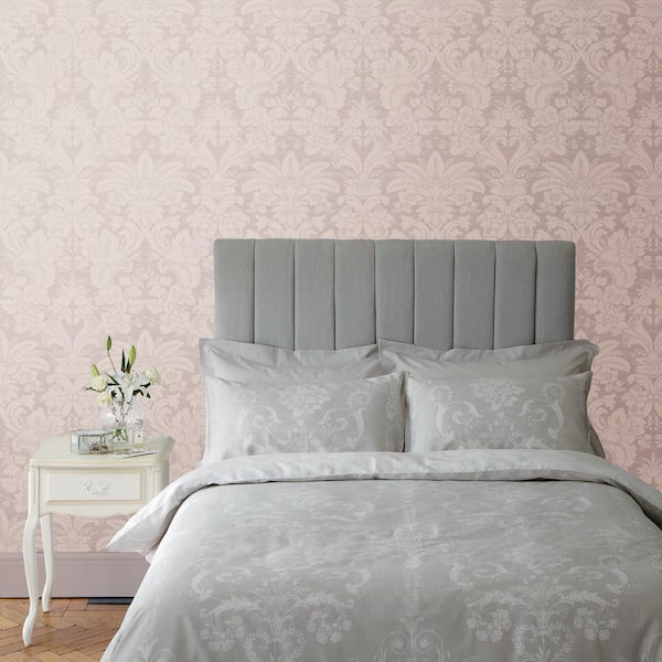 Laura Ashley Martigues Sugared Violet Wallpaper