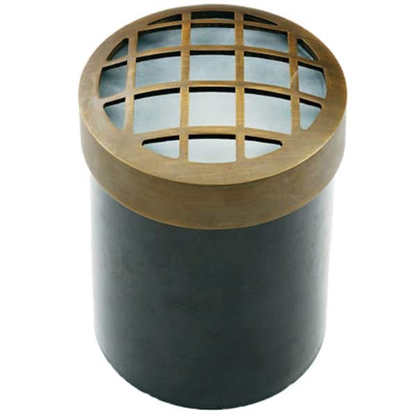 Best Quality Lighting 1-Light Antique Bronze Die Cast Brass Well Light