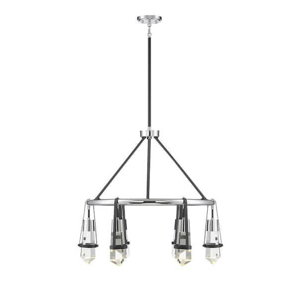 Savoy House Denali 36 in. W x 26 in. H 6-Light Integrated LED