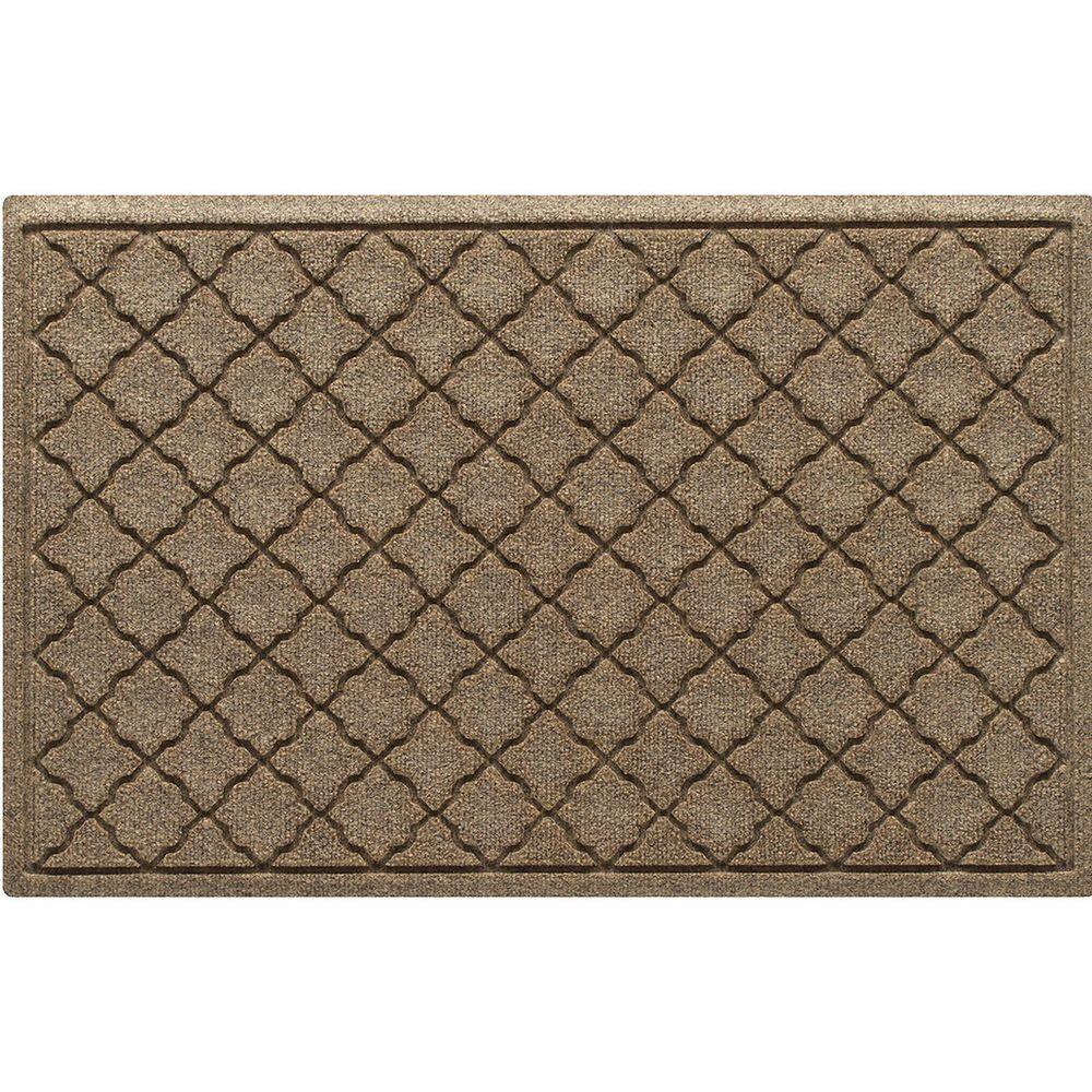 Waterhog Cordova 23 in. x 35 in. PET Polyester Indoor Outdoor Mat Camel price history on PriceWatchPro
