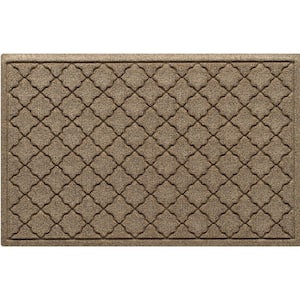 Waterhog Cordova 23 in. x 35 in. PET Polyester Indoor Outdoor Mat Camel