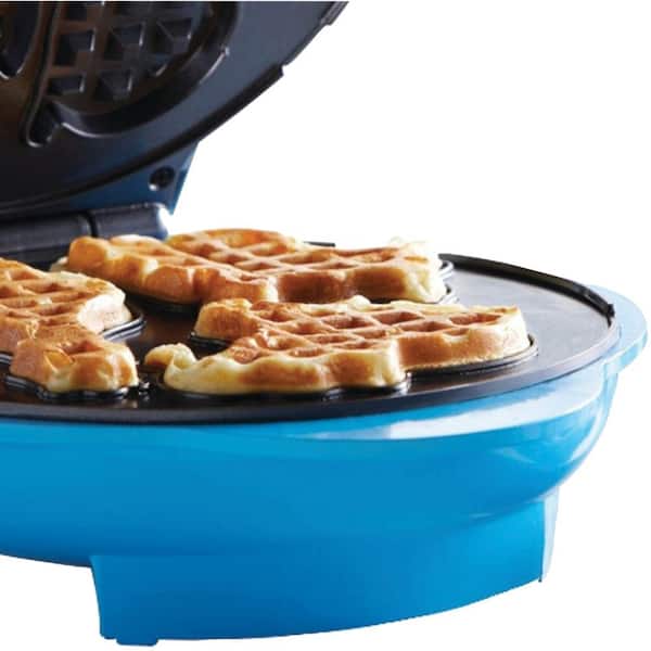 Brentwood Double Waffle Bowl Maker ,Blue