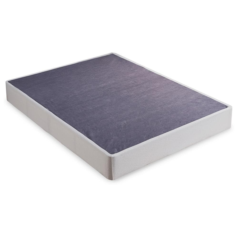 White King Metal Frame Mattress Box Spring with Polyester Cover