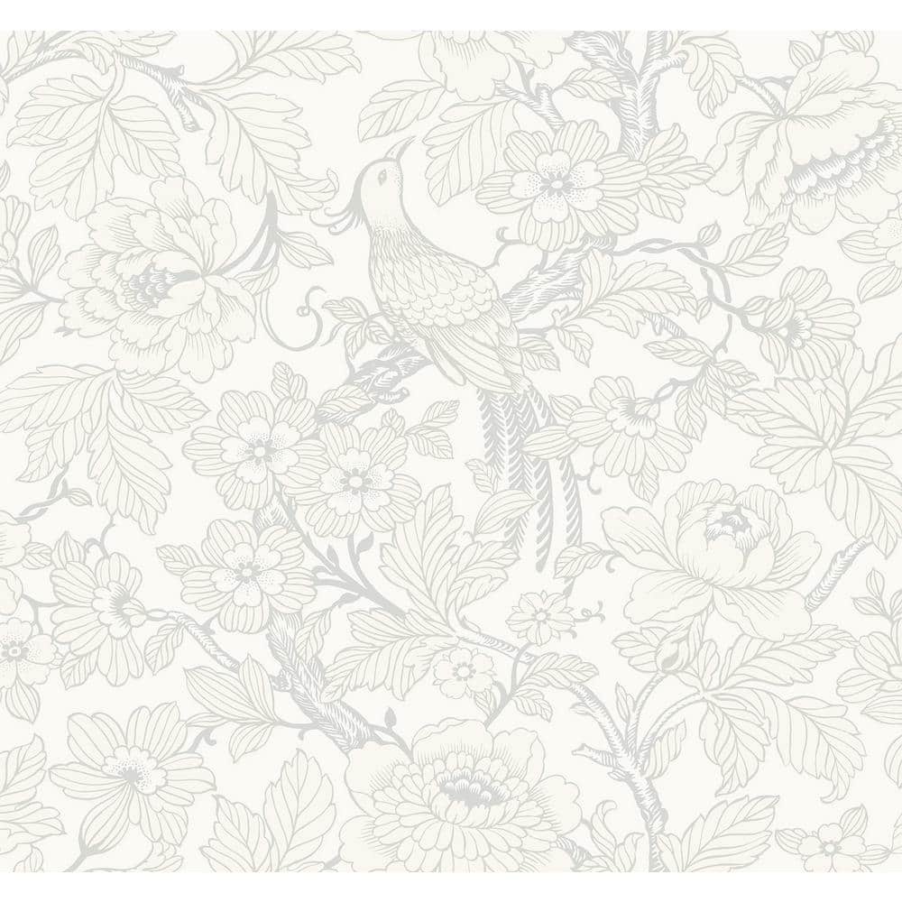 Beaufort Dove Peony Chinoiserie Wallpaper Sample price history on PriceWatchPro