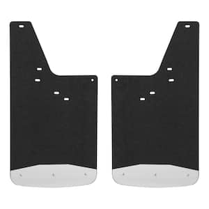 Front or Rear 12" x 23" Textured Rubber Mud Guards, Select Silverado, Sierra