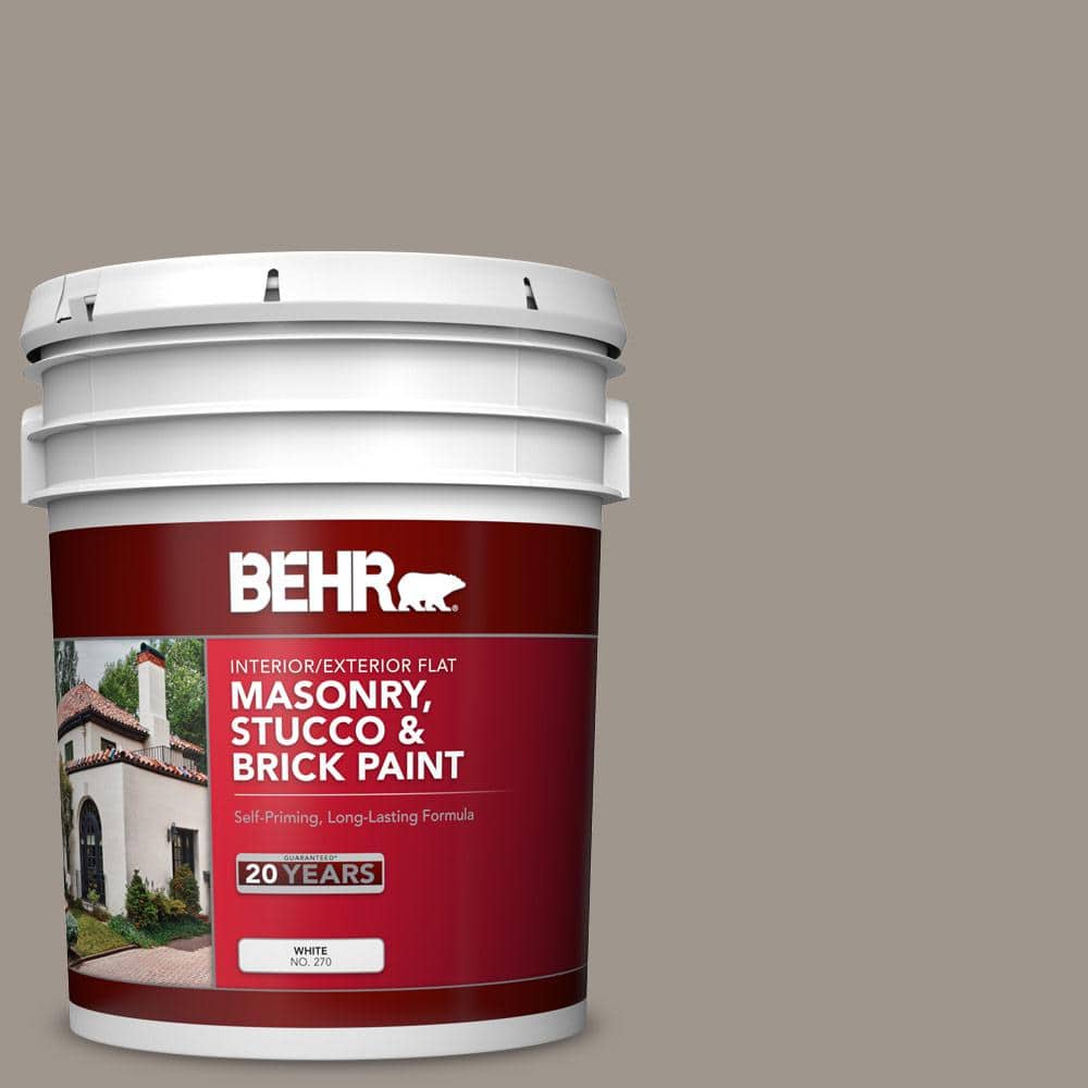 5 gal. #PPF-31 Pebbled Path Flat Interior/Exterior Masonry, Stucco and Bric