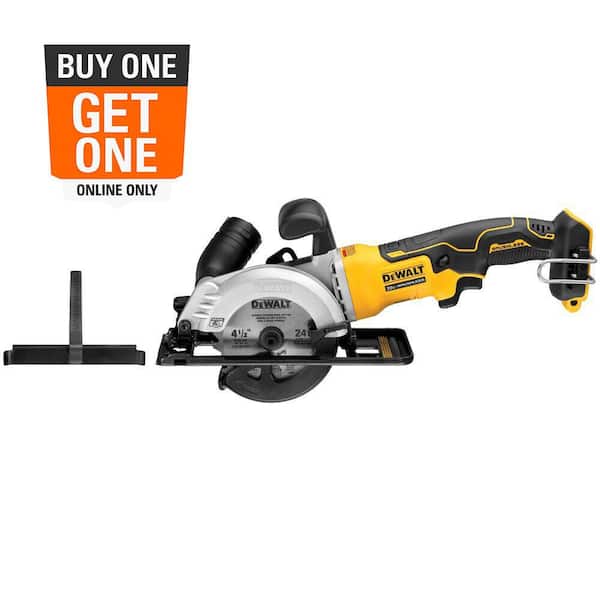 ATOMIC 20V MAX Cordless Brushless 4-1/2 in. Circular Saw (Tool Only)