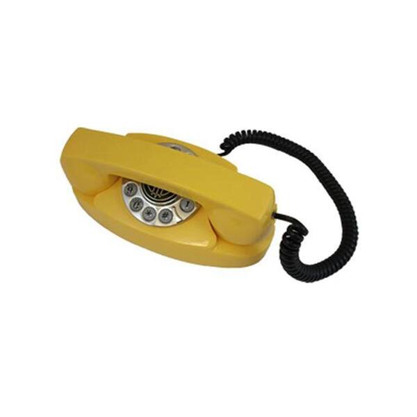 Paramount Analog Corded Phone System - Yellow