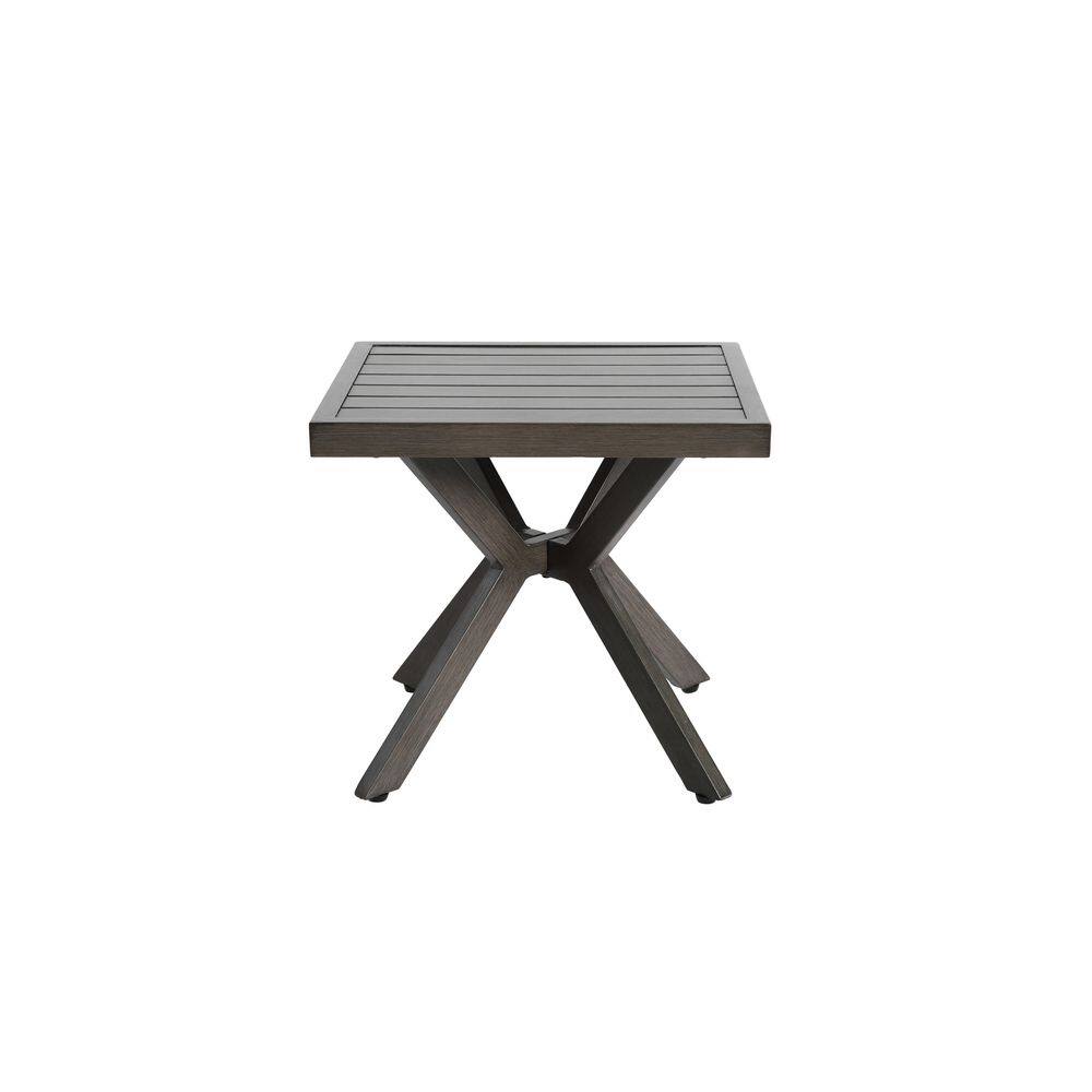 Grey Round Aluminum Outdoor Bistro Table price history on PriceWatchPro