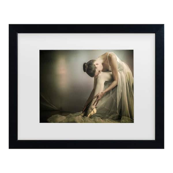Trademark Fine Art Federico Cella Preparation To Dance Matted Framed Wall Art 13 in. x 16 in.