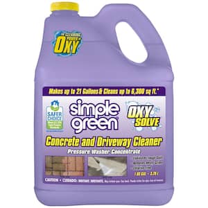 1 Gal. Oxy Solve Concrete and Driveway Pressure Washer Concentrate Outdoor Cleaner