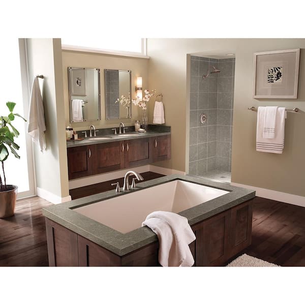 Saxton 2-Handle High-Arc Deck Mount Roman Tub Faucet Trim Kit Polished Chrome (Valve Not Included)