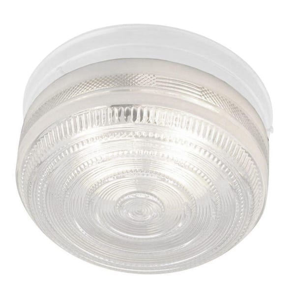 Sunset Peppiatt 2-Light White Flush Mount