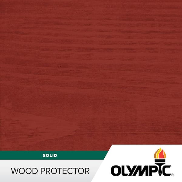 Wood Protector 1 gal. SC-1020 Copper Henna Exterior Solid Stain Plus Sealer in One