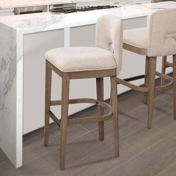 White bistro best sale counter stools