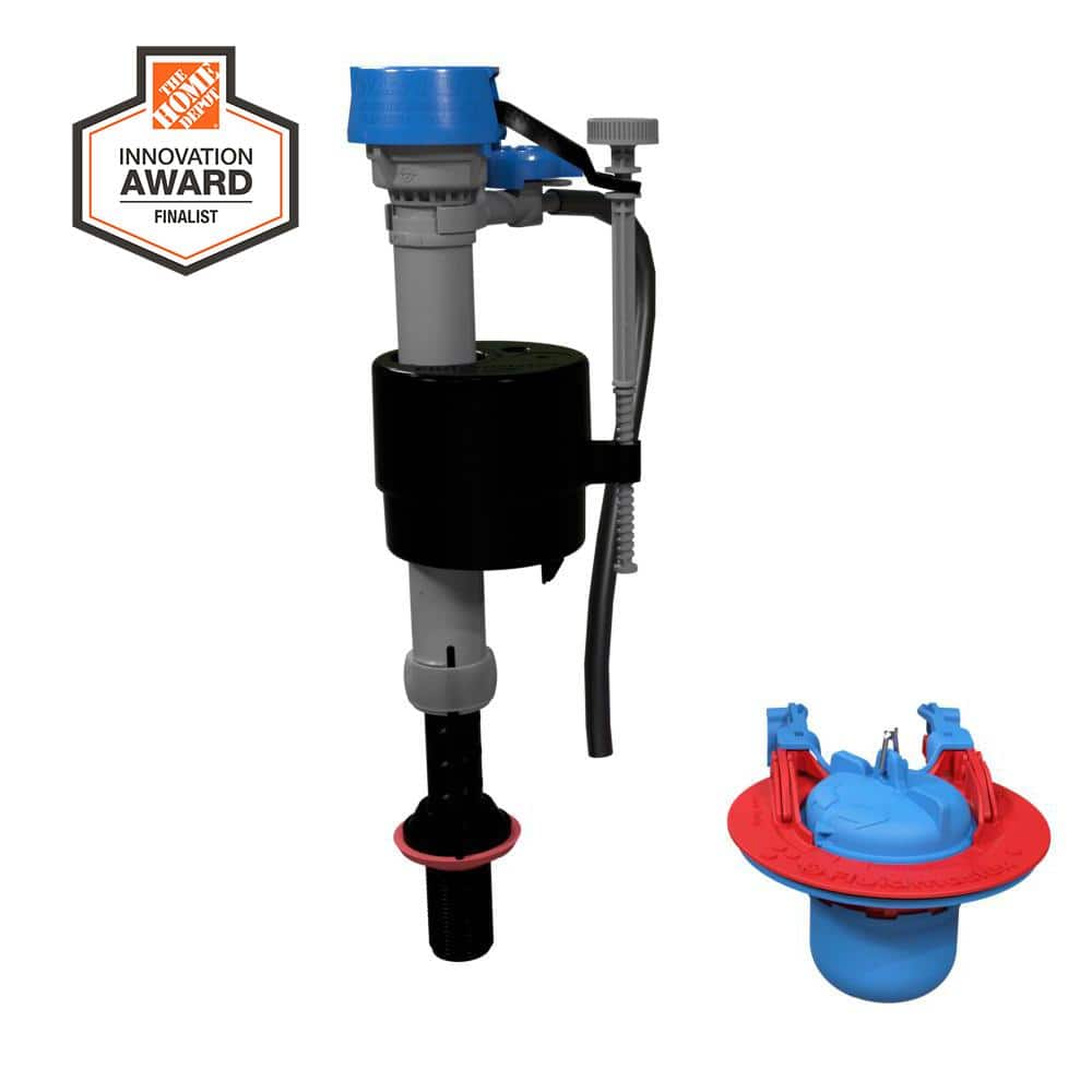 Universal 2 in. and 3 in. Super Toilet Flapper and Performax Fill Valve Kit