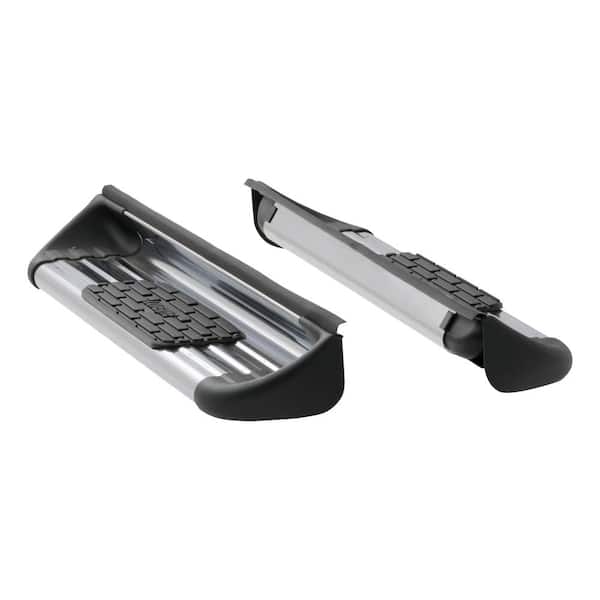 Polished Stainless Truck Side Entry Steps, Select Chevrolet Silverado, GMC Sierra 2500, 3500 HD Regular Cab