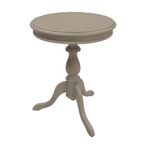 Gilda Weathered Gray Side Table