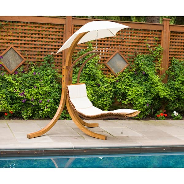 pool chair with umbrella