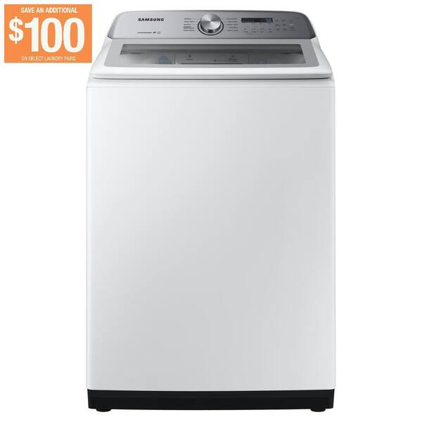 Samsung 4.9 cu. ft. HighEfficiency Top Load Washer with Agitator and