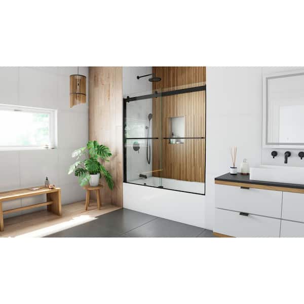 DreamLine Sapphire 56 in. 60 in. W x 60 in. H Sliding Semi DreamLine Sapphire 56 in. 60 in. W x 60 in. H Sliding Semi