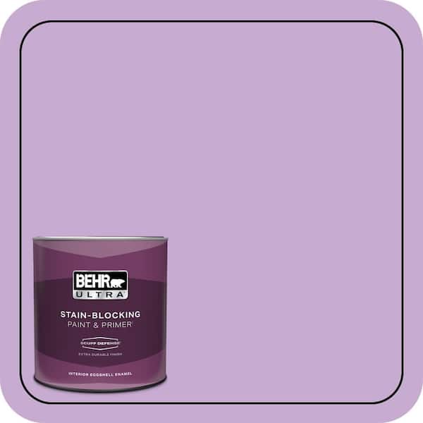 BEHR ULTRA 1 qt. #660B-4 Pale Orchid Extra Durable Eggshell Enamel Interior Paint & Primer