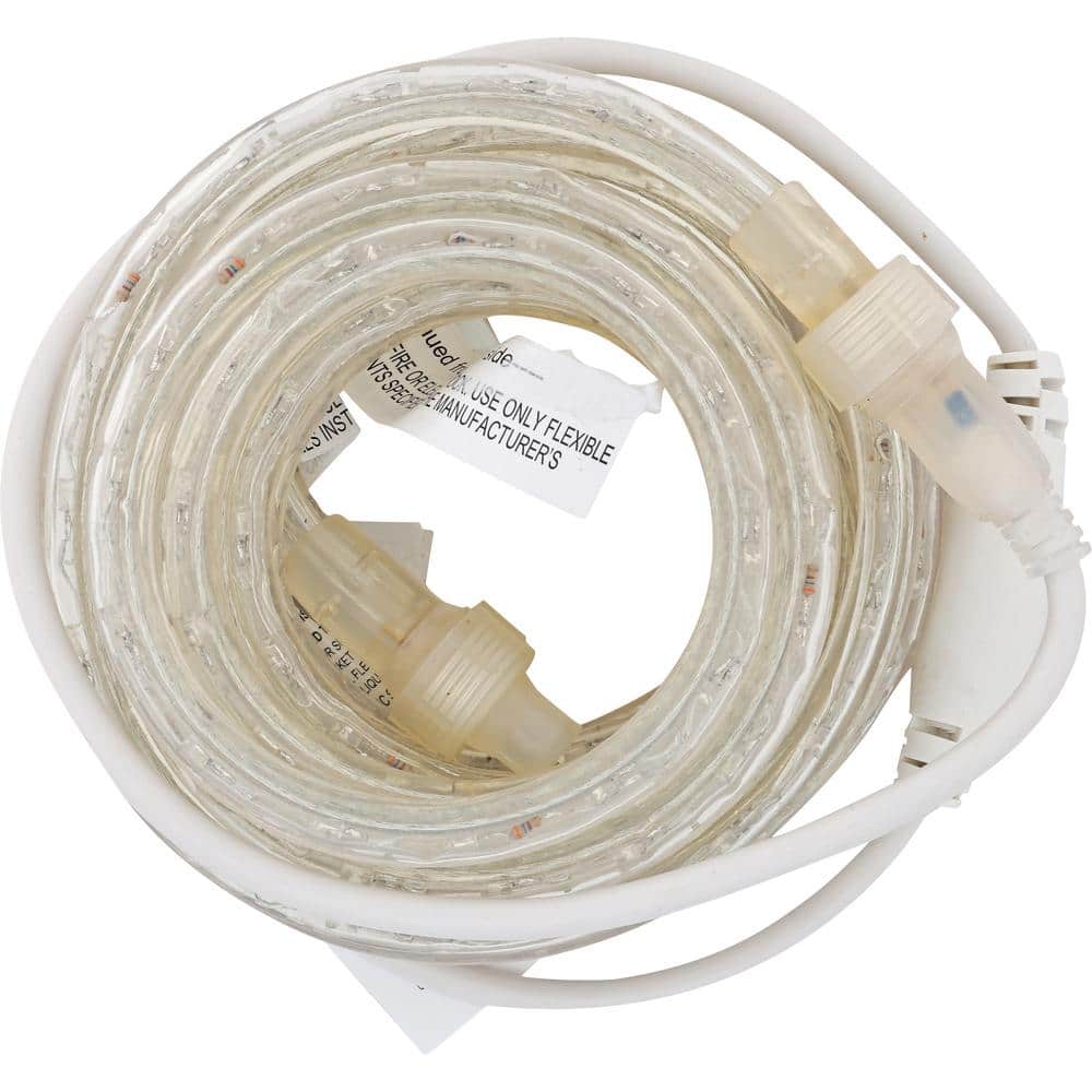 12 ft. Cool White LED Outdoor Rope Light Kit