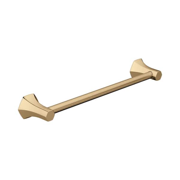 Hansgrohe Locarno 4 in. Wall Mounted Towel Bar, 18 in. Brushed Bronze