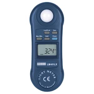 Compact Light Meter 20000-Lux/2,000 Foot Candles (Fc)