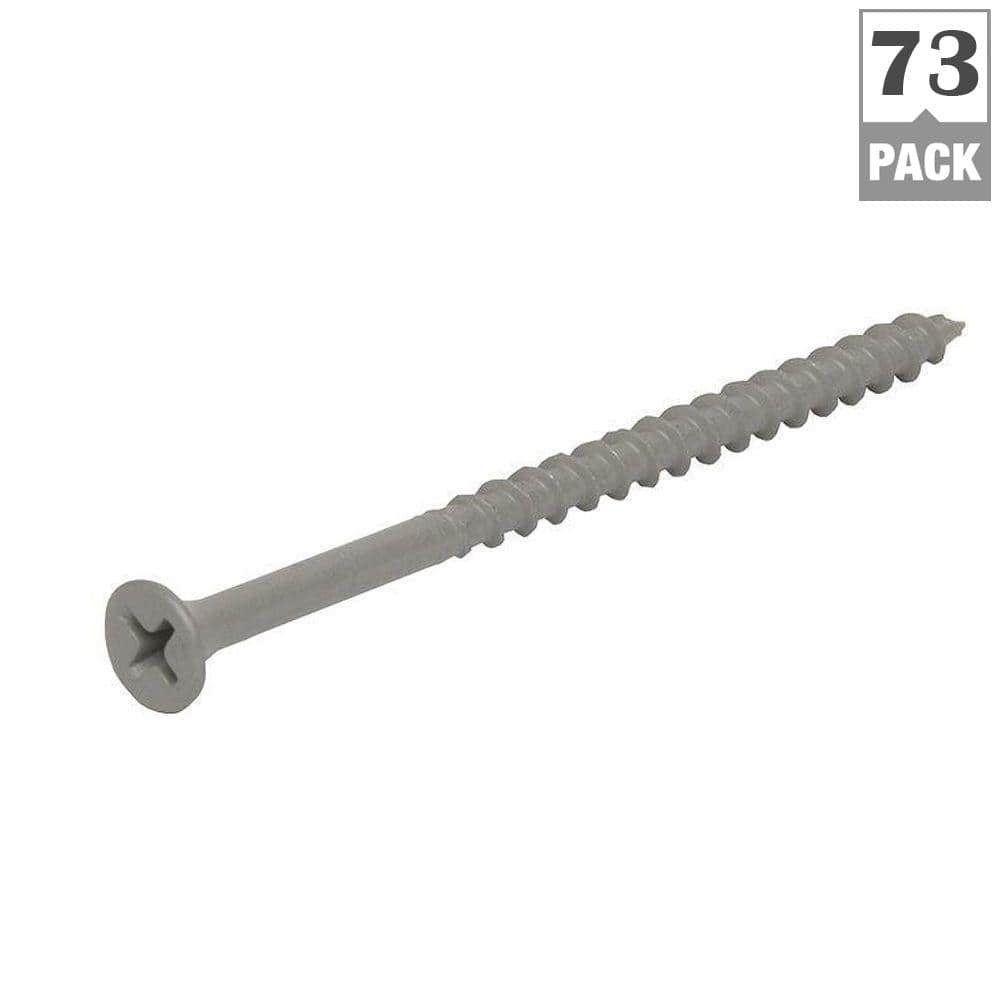 Strong-Point D830Z 8-18 x 3 in Phillips Bugle Head Screws Zinc Plated Box of...
