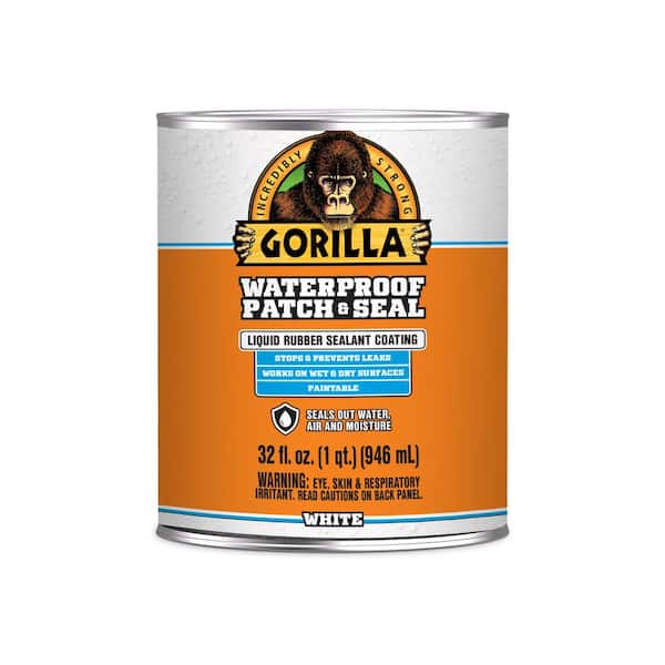 Gorilla 32 oz. White Waterproof Patch and Seal Liquid